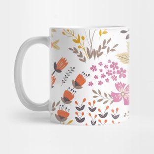 Small colorful flowers Mug